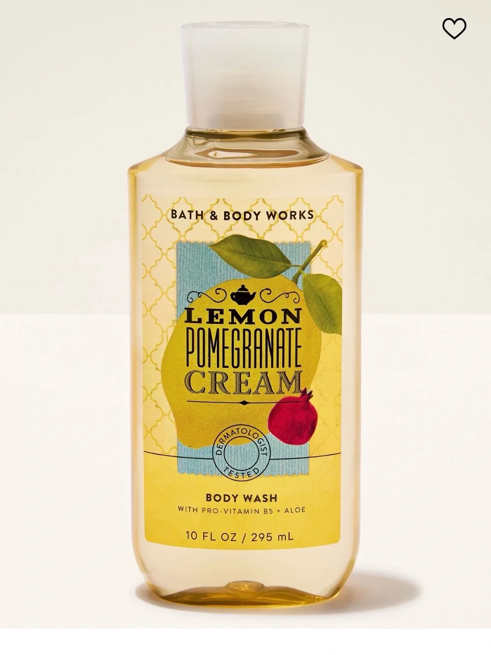 Bath & Body Works Lemon Pomegranate Cream Body Wash